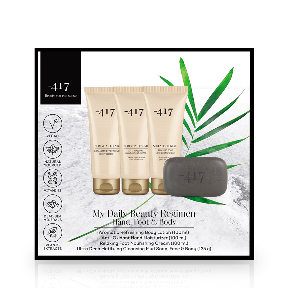 Набір по догляду за тілом в коробці  - Sale Minus 417 My Beauty Regimen - Hand & Foot & Body Kit — фото 1