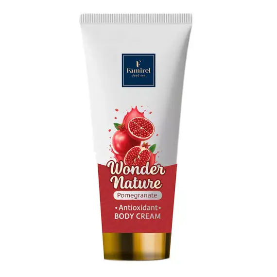 Крем для тіла Гранат Антиоксидант Famirel Wonder Nature Pomegranate — фото 1