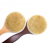 Бамбукова щітка для сухого масажу