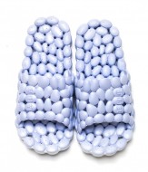 Каучукові масажні тапочки лавандові