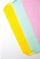 Мочалка корейская длинная на ручках с двойным волокном