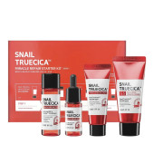 Купить Набор миниатюр восстанавливающих средств с муцином улитки «Snail Truecica Miracle» Набор миниатюр восстанавливающих средств с муцином улитки «Snail Truecica Miracle»