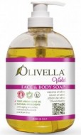 Мыло для лица и тела «Фиалка» на основе оливкового масла