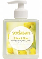 Органическое жидкое мыло с цитрусовым и оливковым маслами