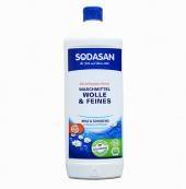 Органическое жидкое средство-концентрат для стирки шерсти, шелка и деликатных тканей