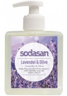 Органическое жидкое мыло с лавандовым и оливковым маслами