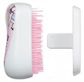 Расческа для волос бело-сиреневая