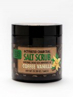 Соль-скраб с активированным углем и кофейной ванилью