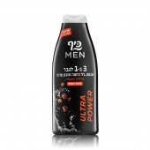 3 в 1 Гель для душа, волос и лица для мужчин Ultra Power