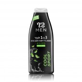 3 в 1 Гель для душа, волос и лица для мужчин Cool Sport