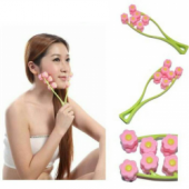 Массажёр для лица, подбородка и шеи 12 роликов