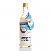 Рафинированное кокосовое масло в бутылке