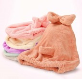 Шапочка-тюрбан для сушіння волосся