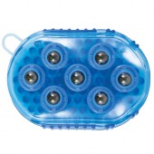 Силіконовий двосторонній масажер рукавиця